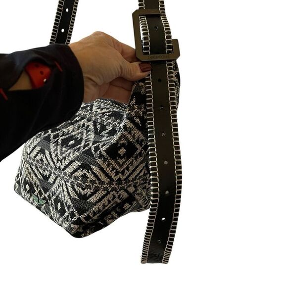 ZADIG & VOLTAIRE LE CECILIA FOLK JACQUARD HANDBAG AZTEC EMBROIDERED BOHO NWT - Picture 6 of 12
